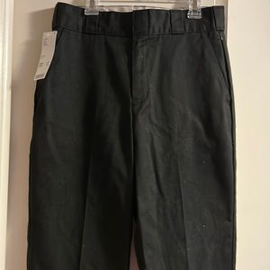 NWT DICKIES BLACK PANTS SIZE 4